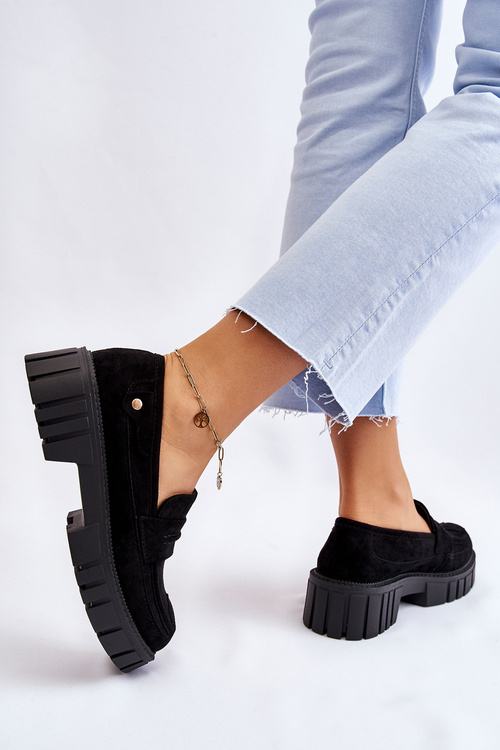 Dámské semišové nazouvací boty Černe Fiorell