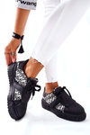 Dámske športové topánky tenisky čierne sny
