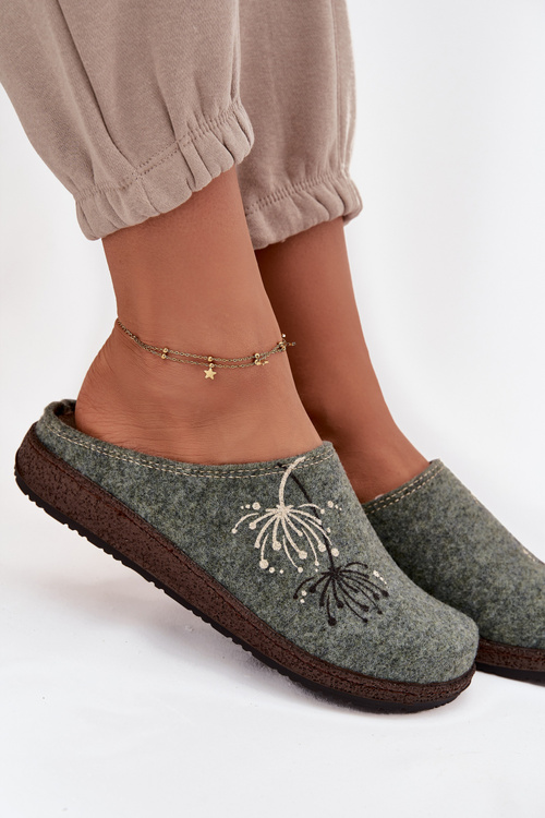 Dámske domáce obuv papuče Inblu NL000011 Zelená