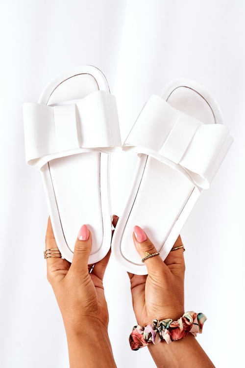 Gumové žabky s bielym aprílom