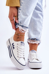Dámské tenisky na platformě Lee Cooper LCW-23-31-1802L bílé
