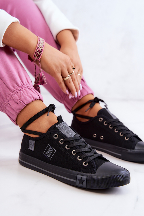 Klasické nízké tenisky Big Star JJ274257 Černá