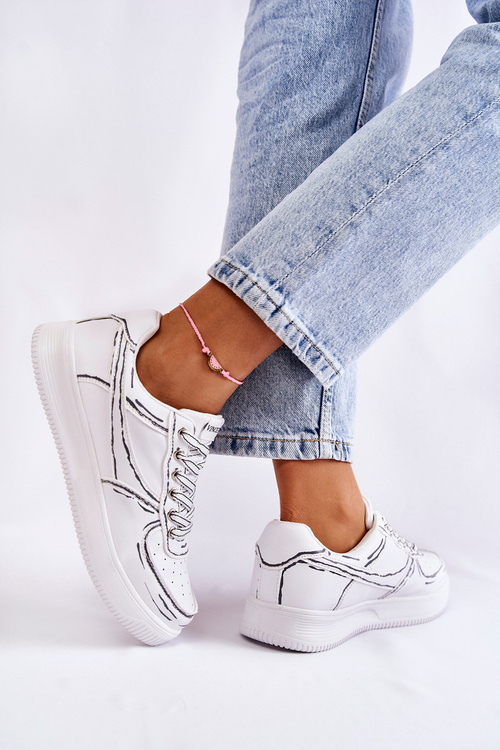 Dámske dámske športové topánky s nízkym riešením