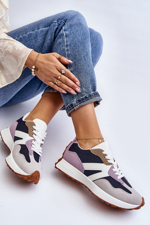 Dámské fialové sportovní boty Chloette