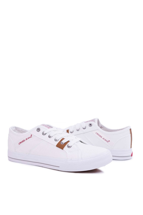 Pánske krížové džínsy Klasické materiály biele DD1R4029