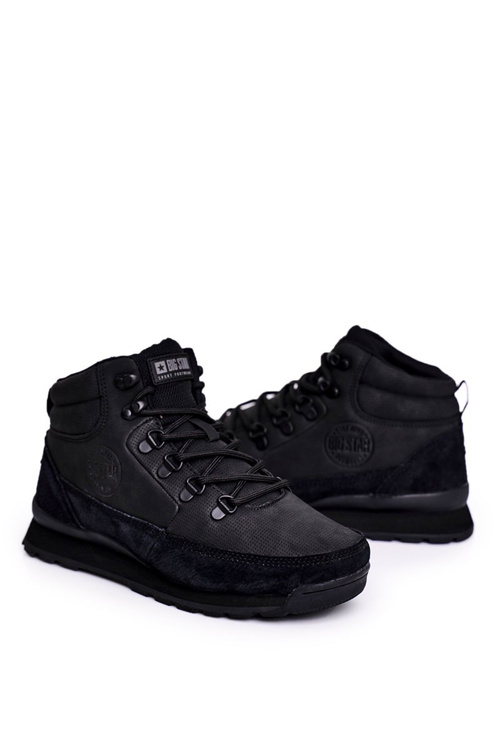 Dámske trekkingové topánky Big Star Black GG274615