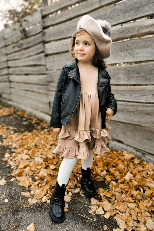 Dětské Izolované Boty Řetěz Cerné Hinea