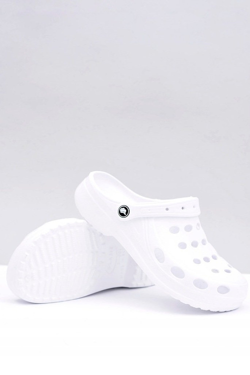 Pánske žabky biele sandále