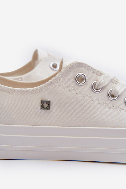 Mužské nízké tenisky Big Star NN174111 Bílé