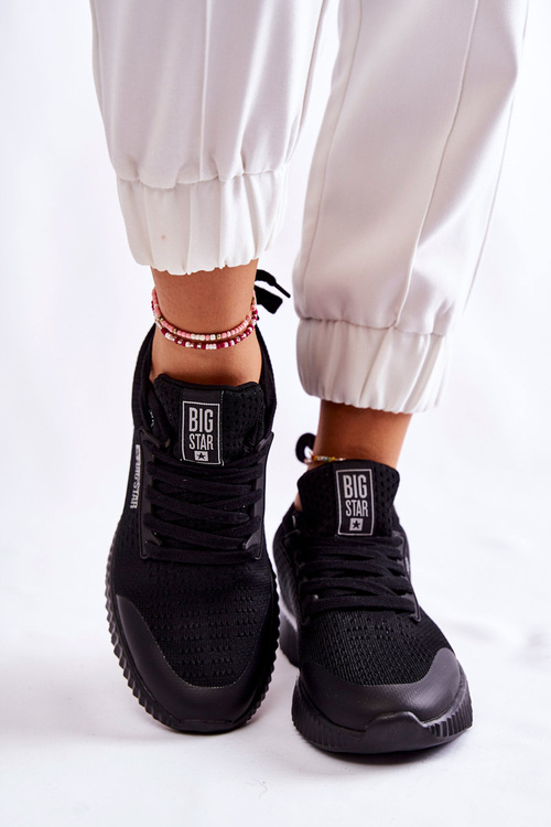 Dámske tenisky veľká hviezda KK274063 čierna