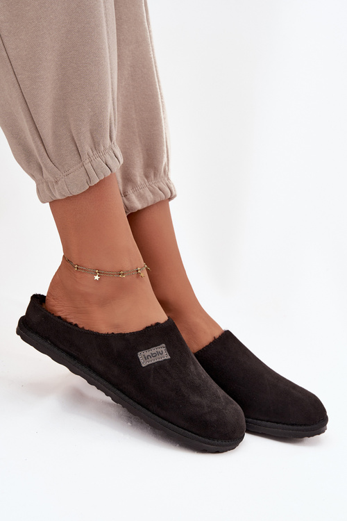 Dámske domáce papuče Inblu CS000045 Čierne