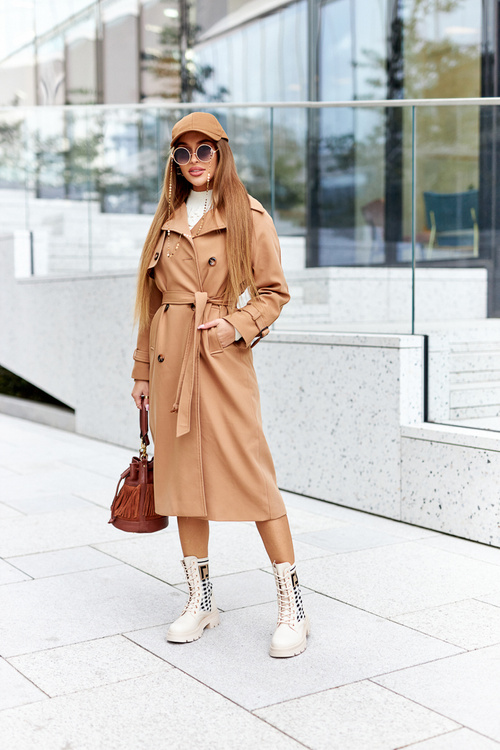 Boty Workery Z Elastické Látky Béžové Love Story