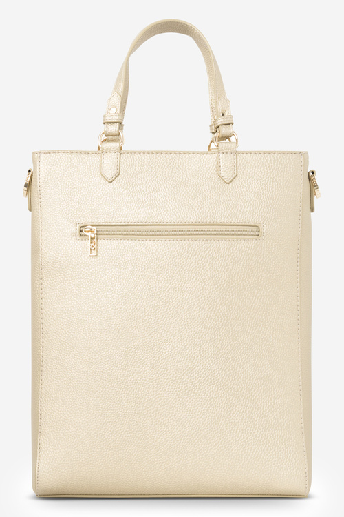 Kožená kabelka Nobo R-1840-C023 Zlato