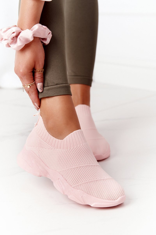 Dámské Tenisky Slip-on Růžové Yoga Class