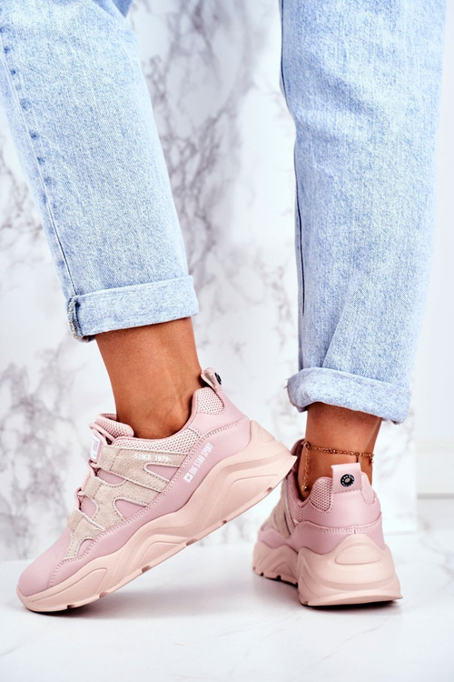 Dámske športové topánky Big Star Pink GG274637