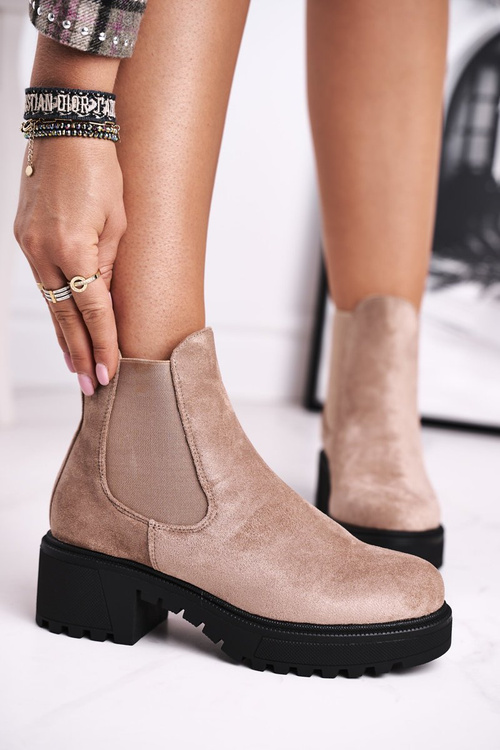 Dámské Kotníkové Boty Bezové Sidamo