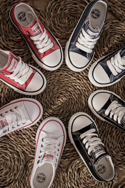 Veľká hviezda FF374201 Detské tenisky červené