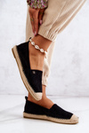 Dámské semišové espadrilky Černá Joaquin 