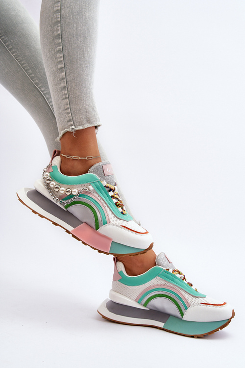 Dámské tenisky s ozdobou GOE NN2N4048 Multikolor