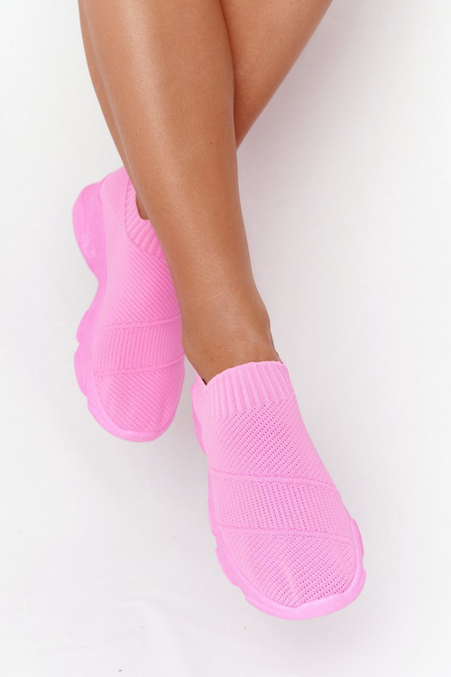 Dámské Tenisky Slip-on Fuchsie Yoga Class