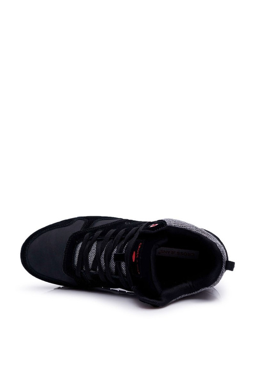 Pánská Sportovní Obuv Cross Jeans černé EE1R4119C