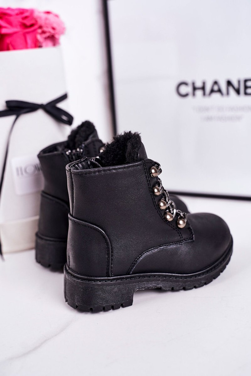 Izolované pasce pre deti ekoráka kožená retiazka Black & Roll