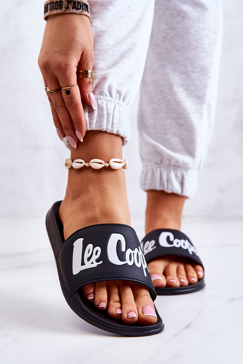 Dámsky Lee Cooper LCW-22-42-1004 Čierne žabky