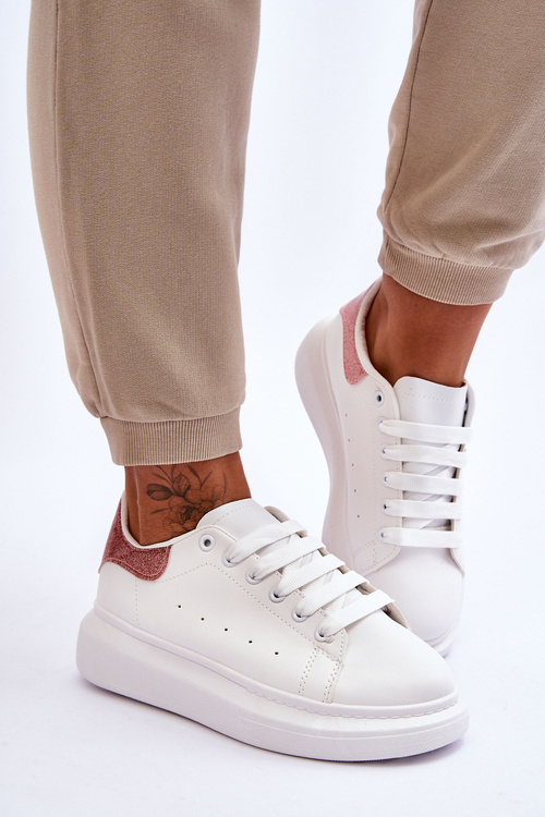 Dámská sportovní obuv na platformě bílá Eliso