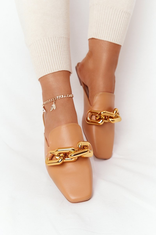 Dámské Nazouváky S řetízkem Camel Call On Me