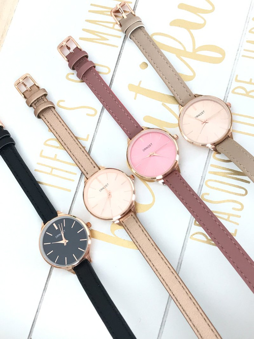 Dámske hodinky Ernest Jules Pink Gold