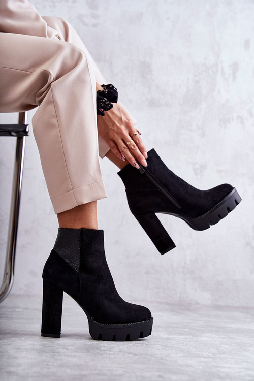 Ženský semišový vysokošeovaný Maricruz