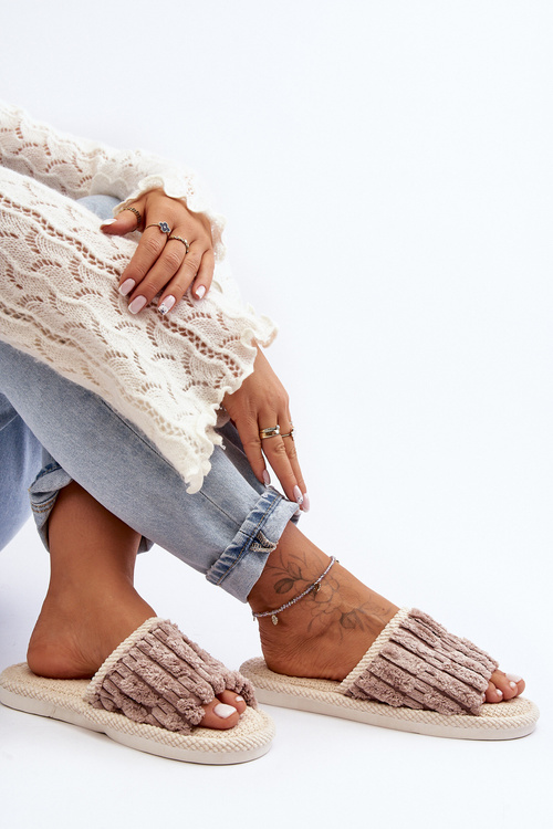 Dámské Klasické Domácí Obuv Hnědé Rirovi