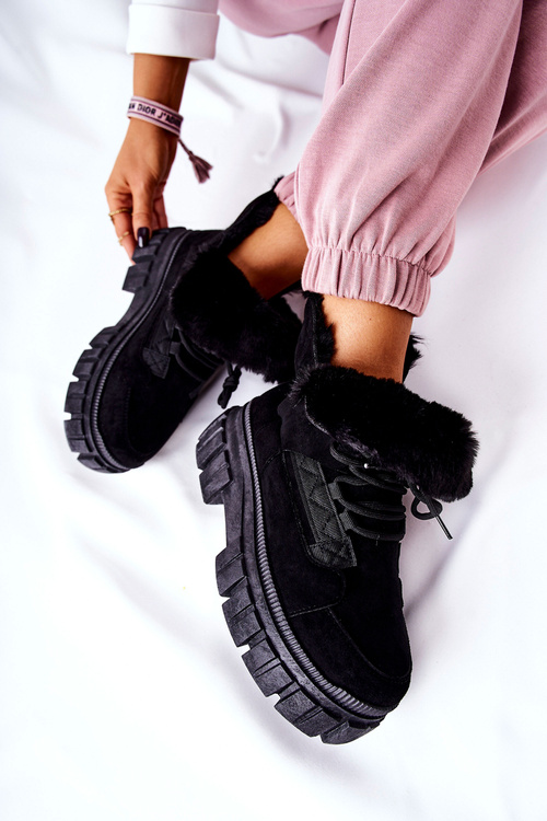 Izolované topánky čierne demaris