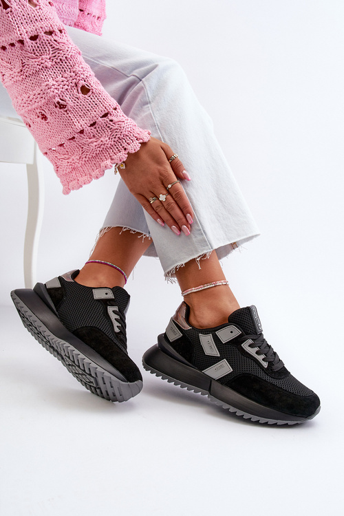 Dámske tenisky Big Star NN274975 Čierne