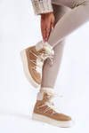 Dámske snehové topánky LA.FI 280072ta-QN Beige
