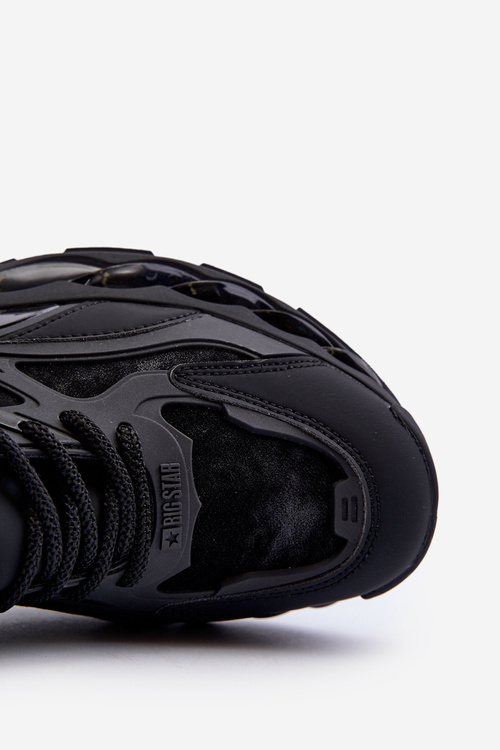 Športové tenisky pre mužov HI-POLY SYSTEM Big Star NN174382 Čierne