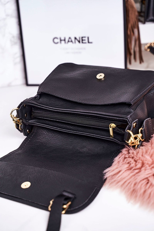 Laura Biaggi Black Black Batga Batga Bag