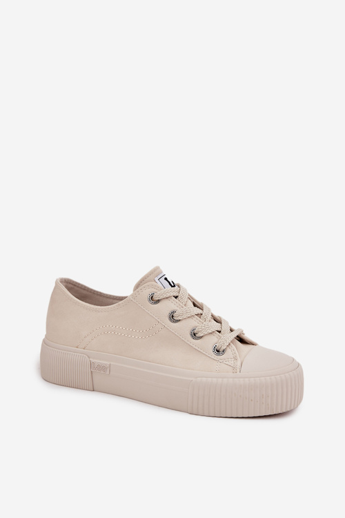 Dámske tenisky na platforme LEE ISLA C WOMEN LOW 50253001.35E Béžové