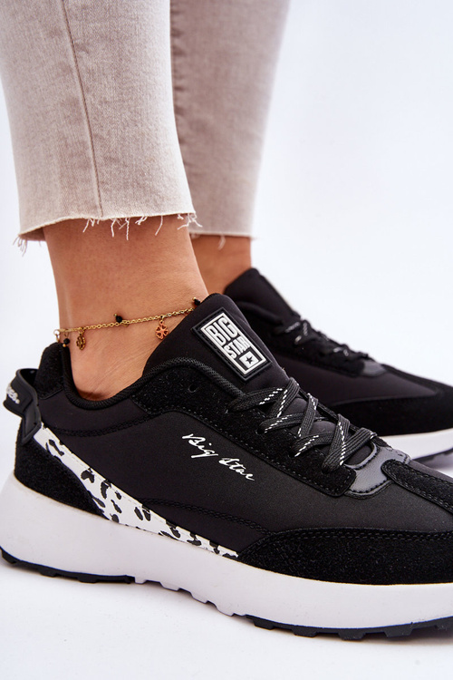 Dámske tenisky pamäťové penové penový systém Big Star LL274956 Čierna