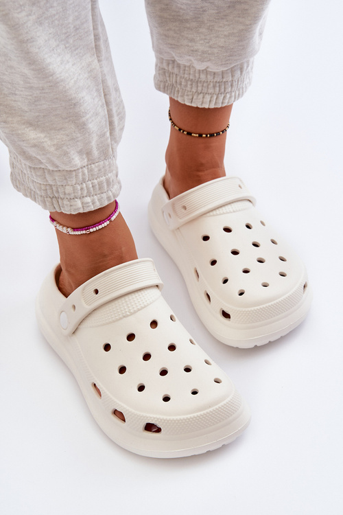 Dámské pěnové žabky bílé Ilariana