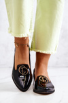 Dámské lakované mokasíny Lordsy Nicole 2712/035 Black