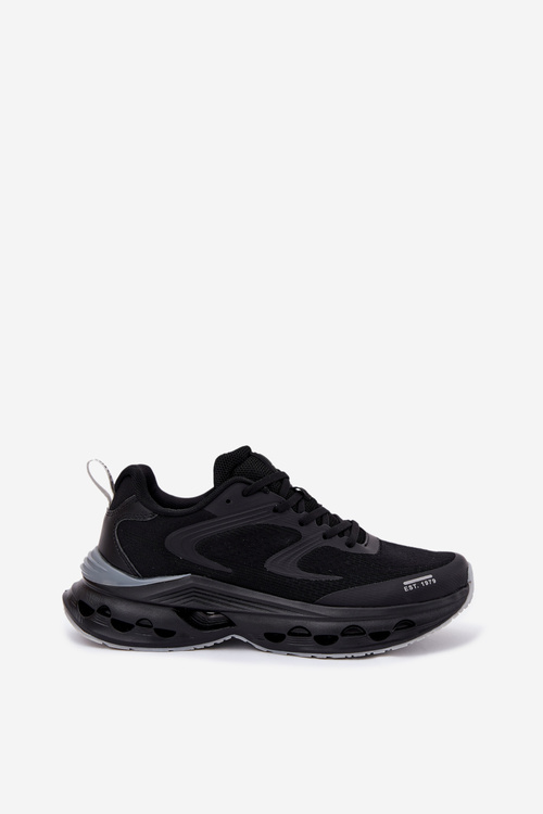 Pánske Športové Topánky Na Platforme Big Star RR174022 Hi-Poly System Čierne