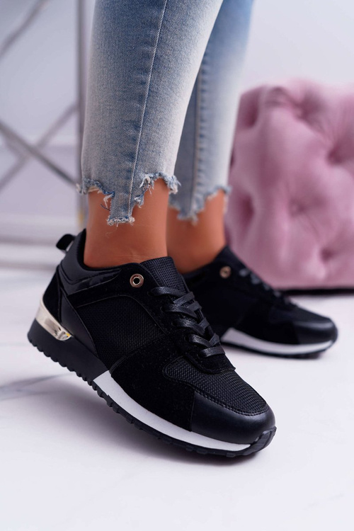 Dámske športové topánky Suede Black Merido