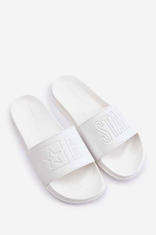 Pěnové Dámske Pantofle Big Star OO274042 Biele