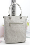 Monnari Grey Classic Bag With Rivets