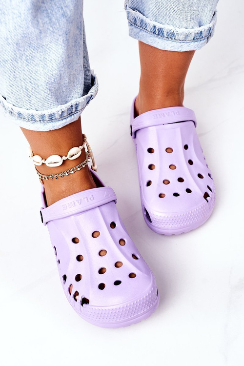 Dámské Pěnové Nazouváky EVA Fialové