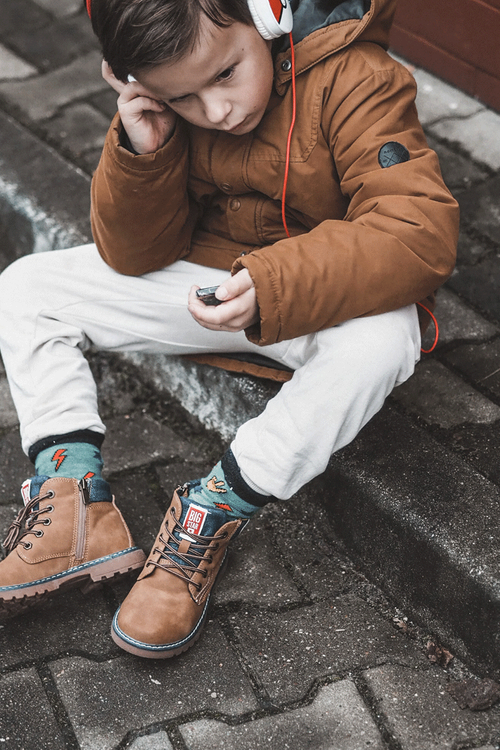 Dětské Trappery Big Star KK374130 Velbloud