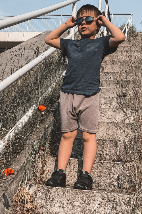 Dětské Sportovní Obuv Memory Foam Big Star HH374164 Černé