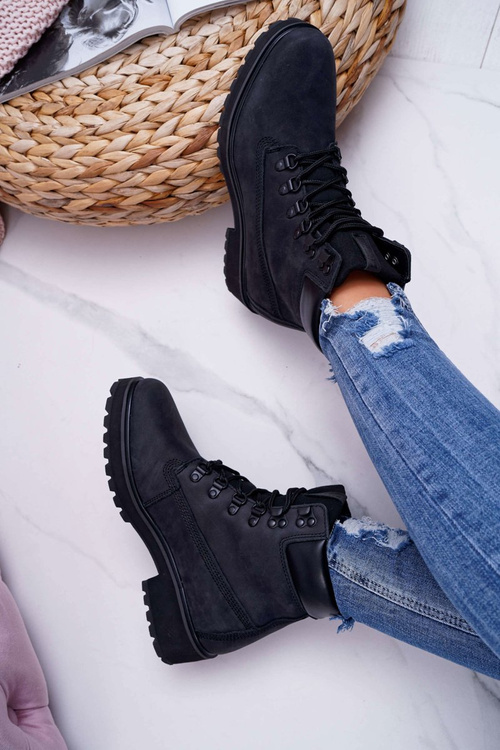 Dámska veľká hviezda Black EE274033 topánky