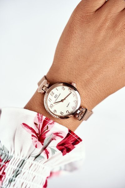 Dámske hodinky Giorgio a Dario Pink Gold Massive